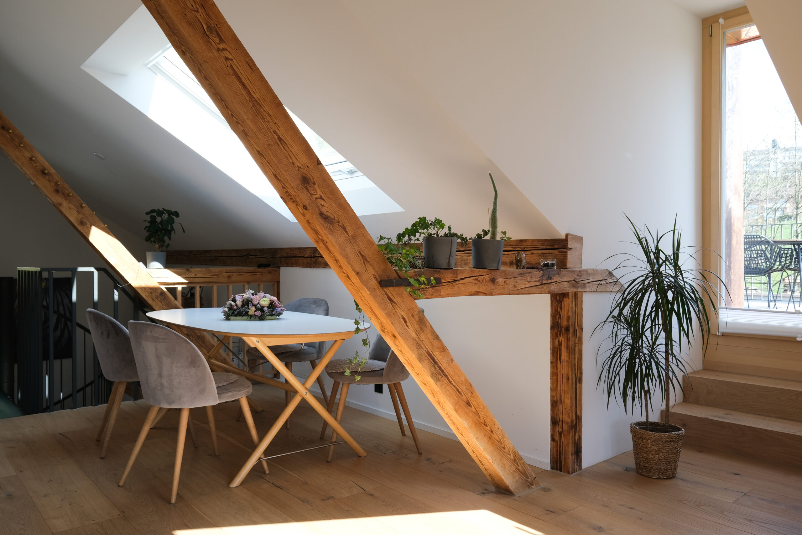 Ausbau Dachwohnung Waldblick | Adligenswil | Bättigheldstab Architektur
